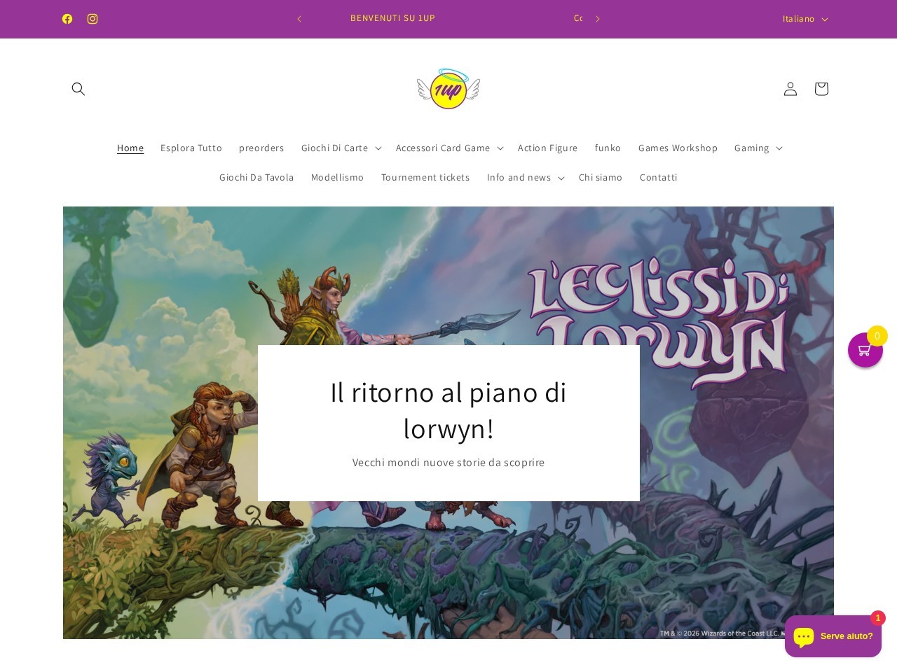 1UP Roma — Website Preview