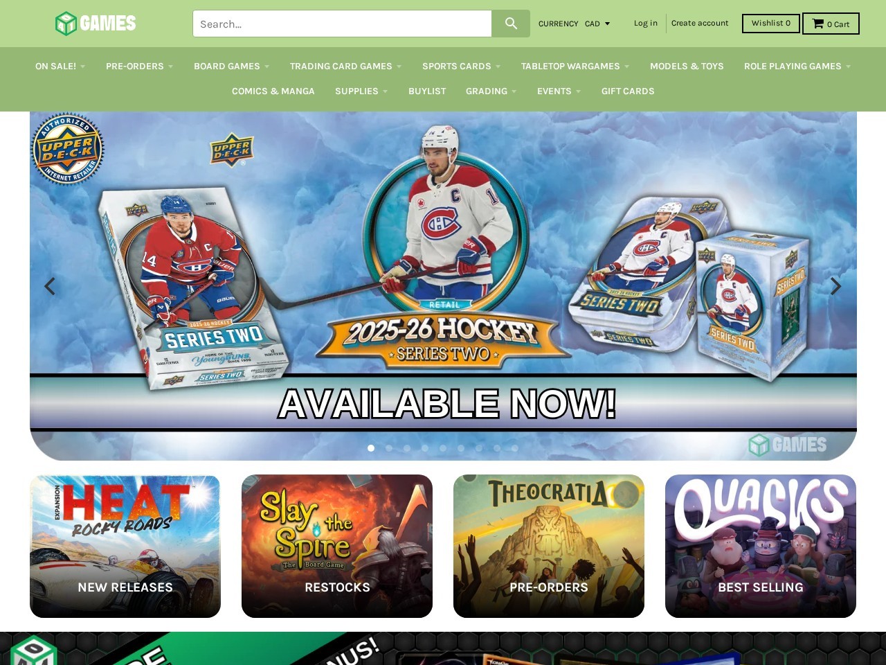 401 Games — Website Preview