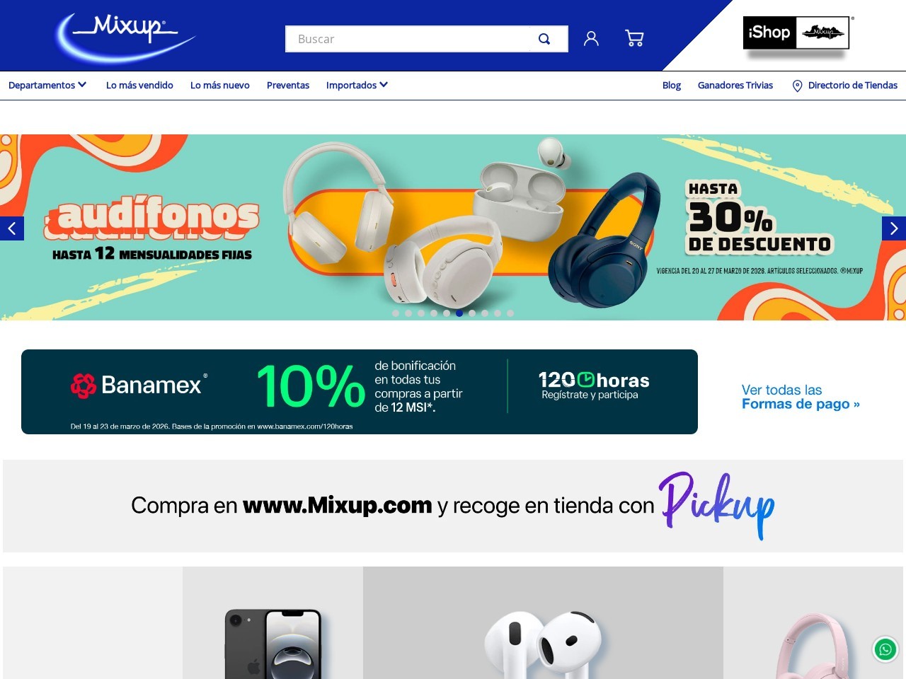 Mixup — Website Preview