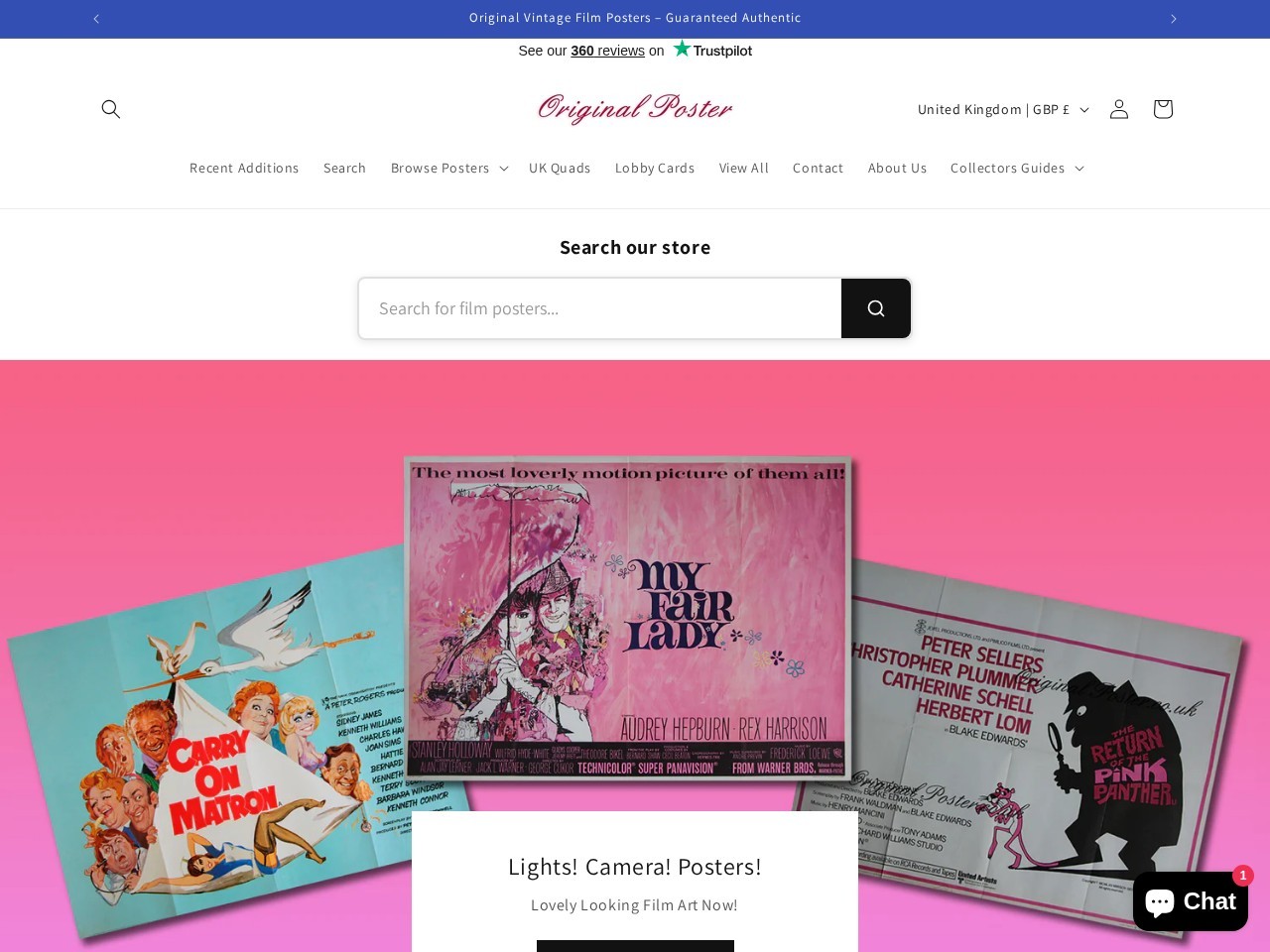 Original Poster — Website Preview