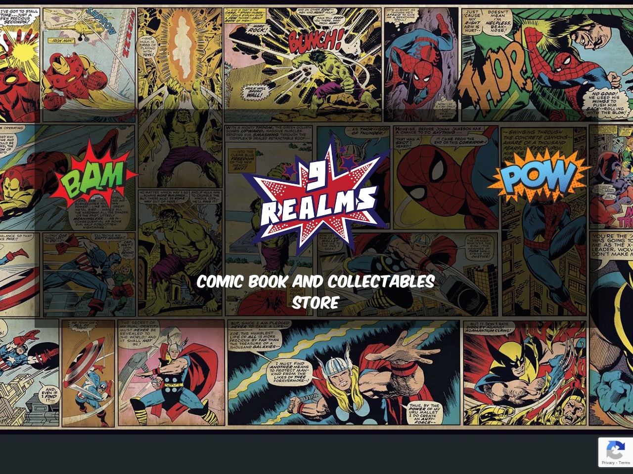 9 Realms — Website Preview