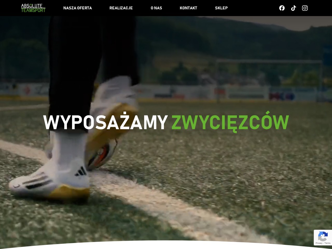 Absolute Teamsport — Website Preview