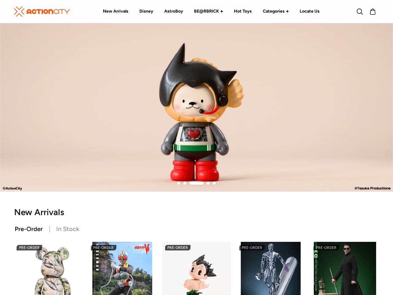 ActionCity (Takashimaya Shopping Centre) โ Website Preview