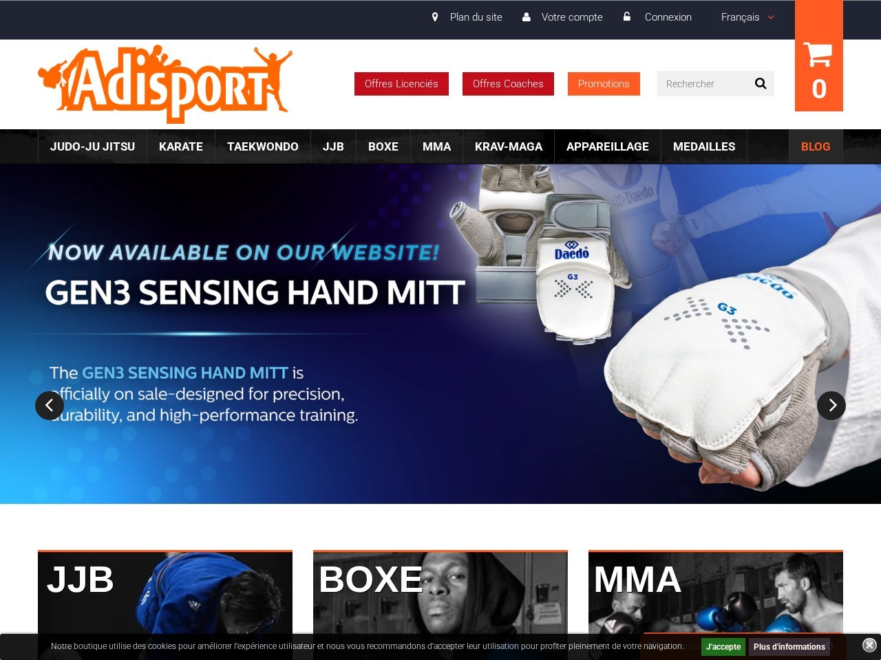 Adisport — Website Preview