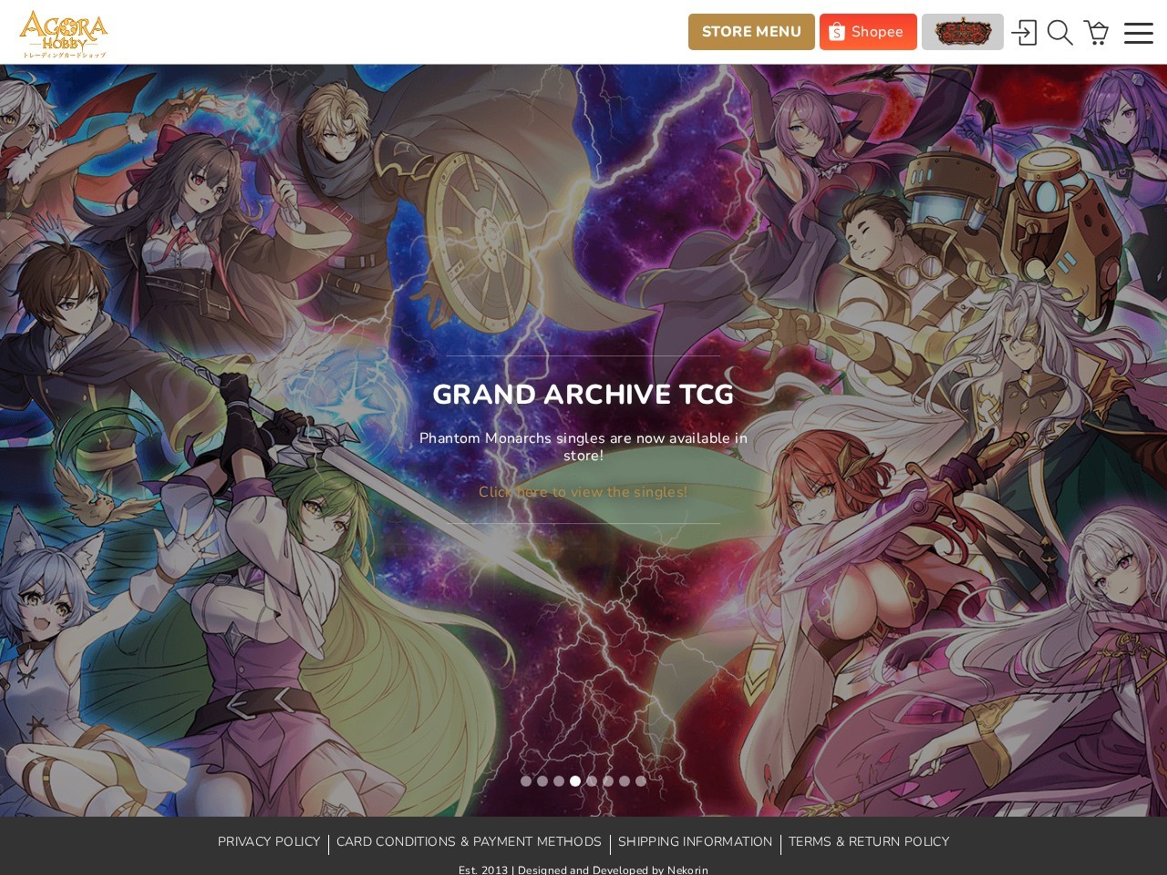 Agora Hobby — Website Preview