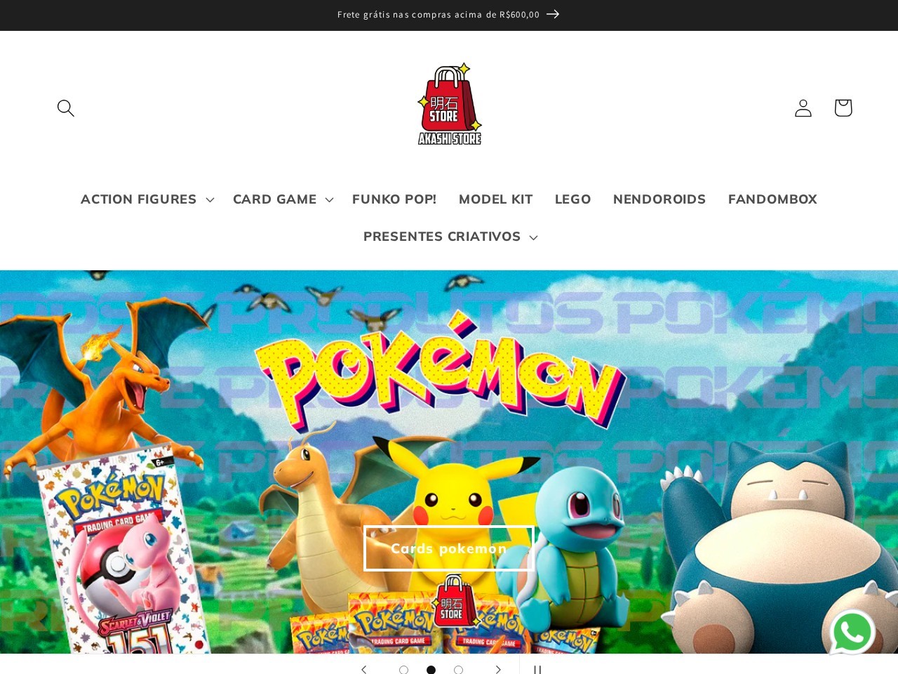 Akashi Store — Website Preview