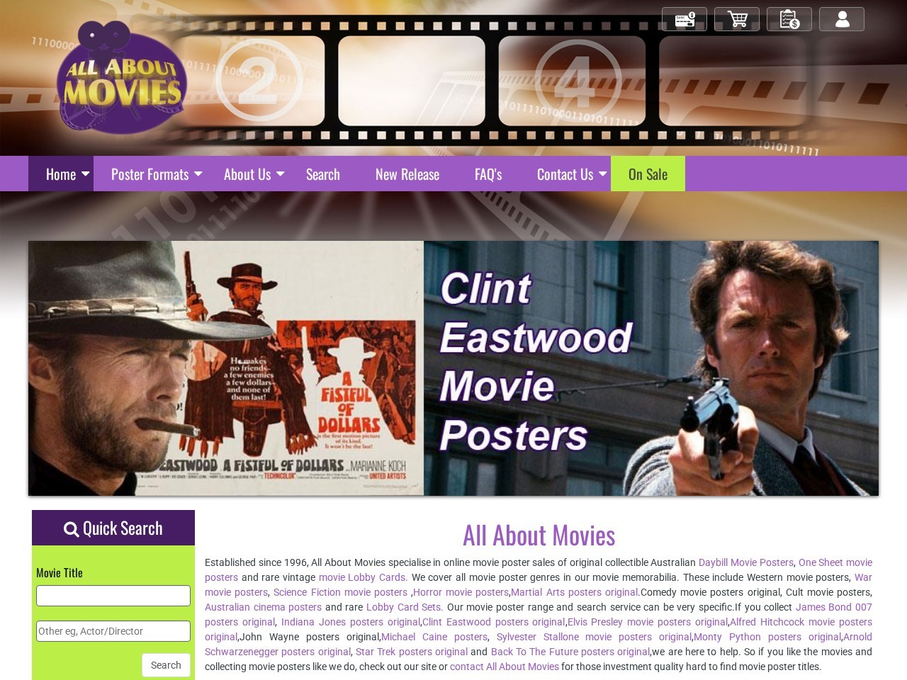 All About Movies โ Website Preview