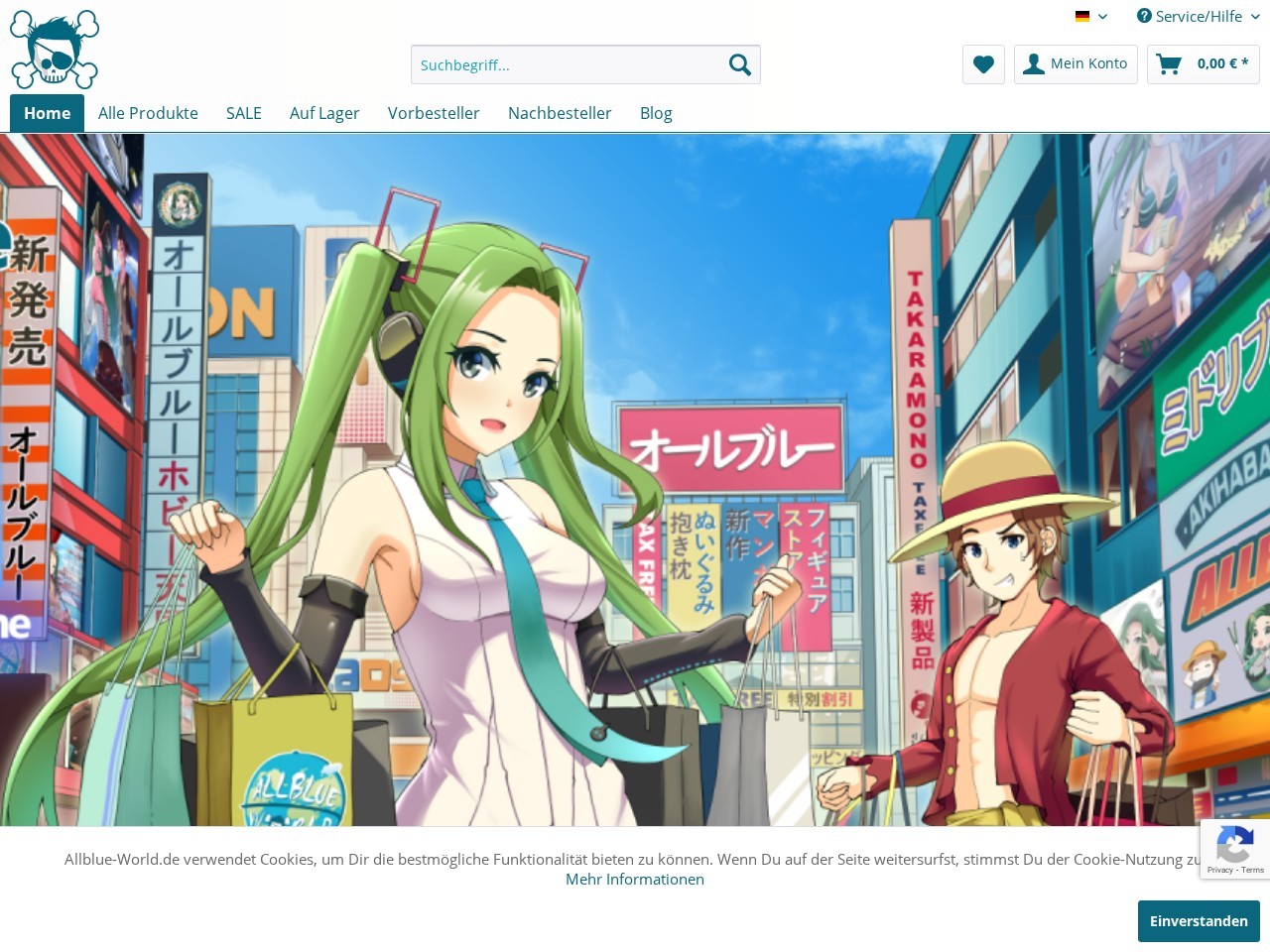 Allblue World - Japan Hobby Store — Website Preview