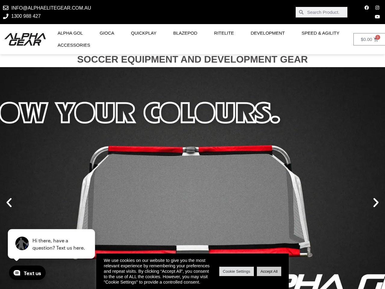 Alpha Gear / Gioca — Website Preview