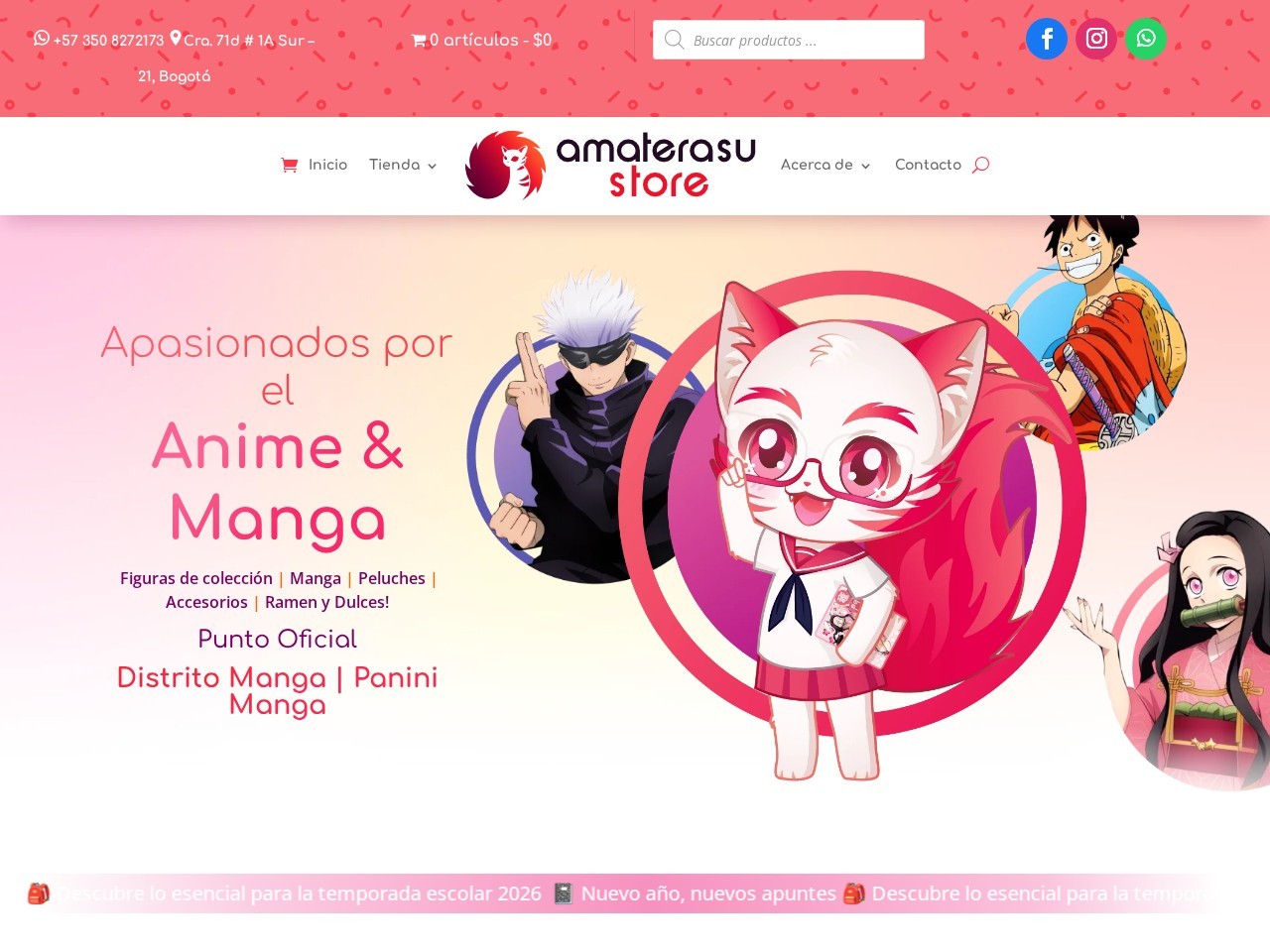 Amaterasu Store — Website Preview