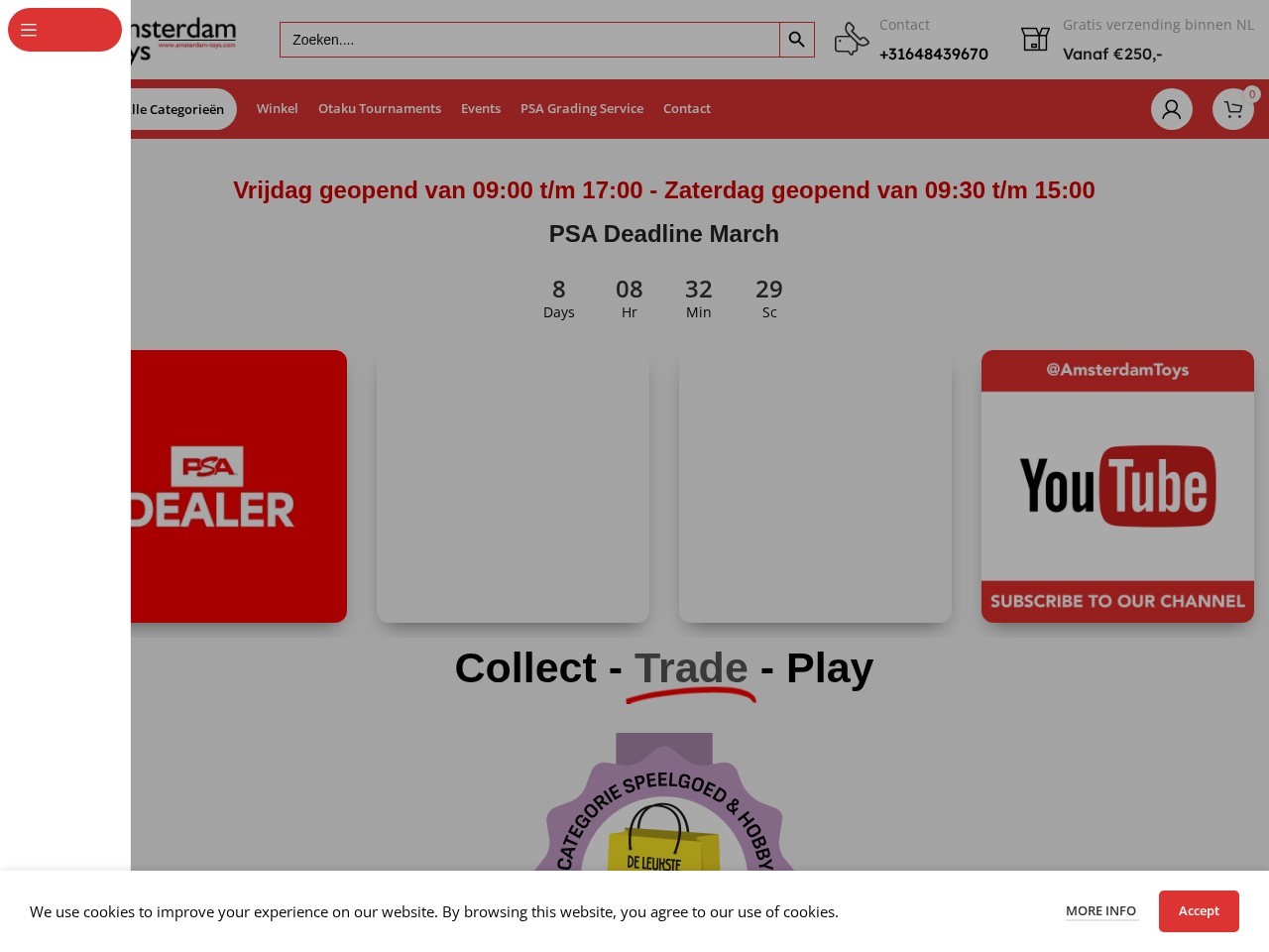 Amsterdam Toys — Website Preview