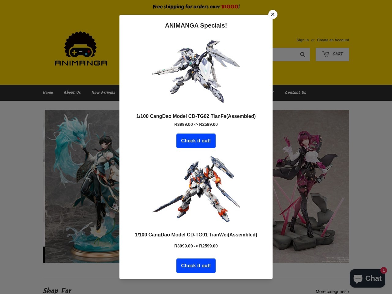 Animanga โ Website Preview