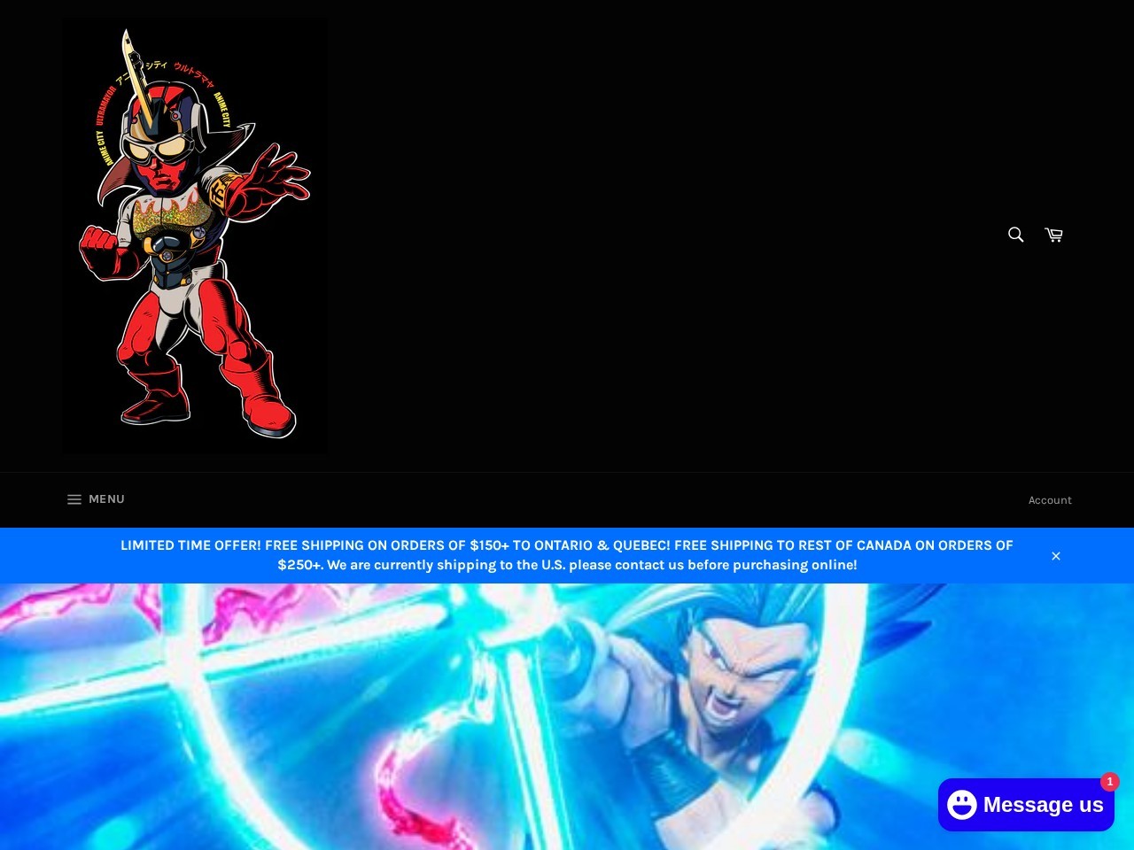 Anime City Inc — Website Preview