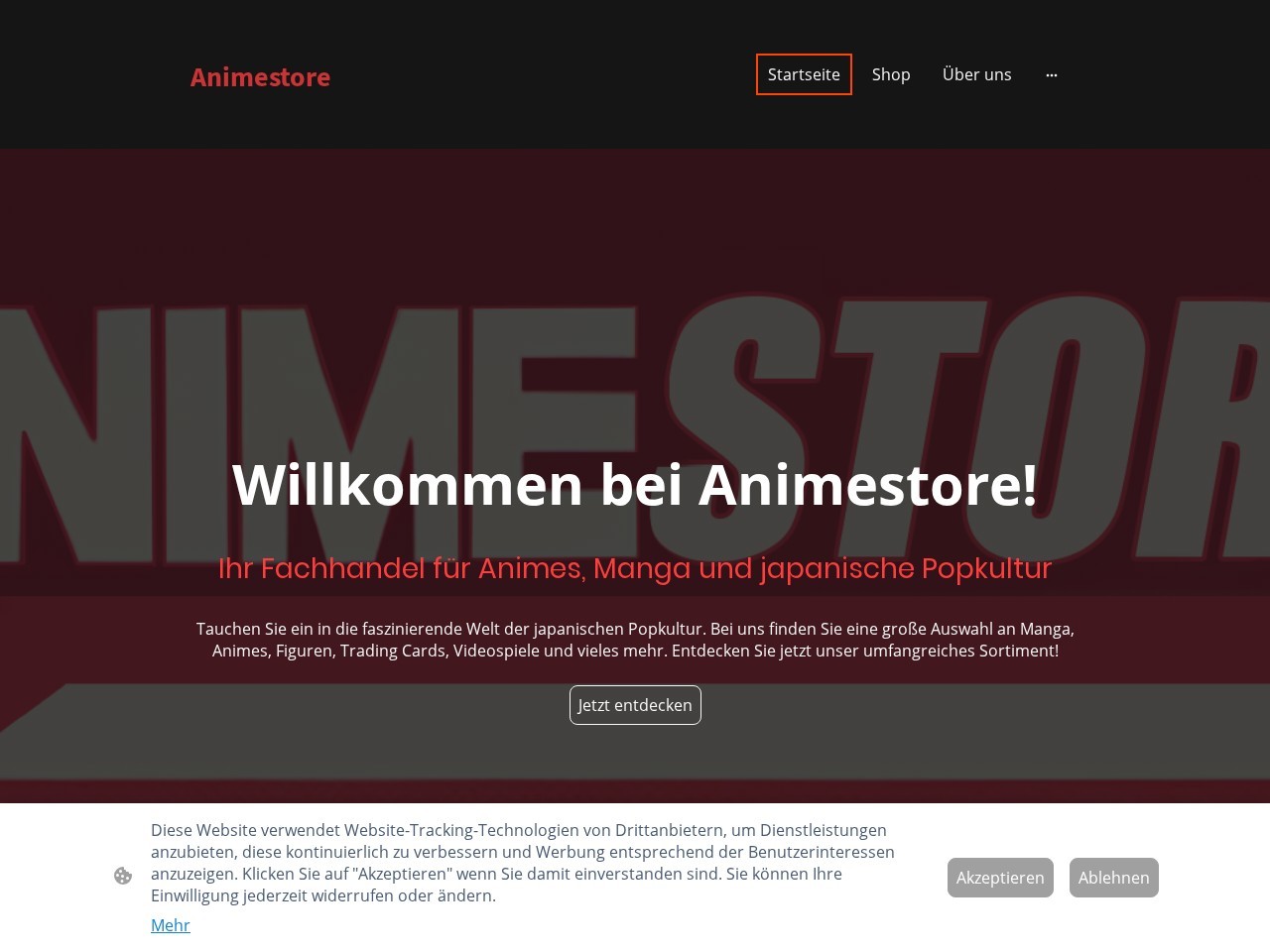 Anime Gates - Manga / Comic — Website Preview