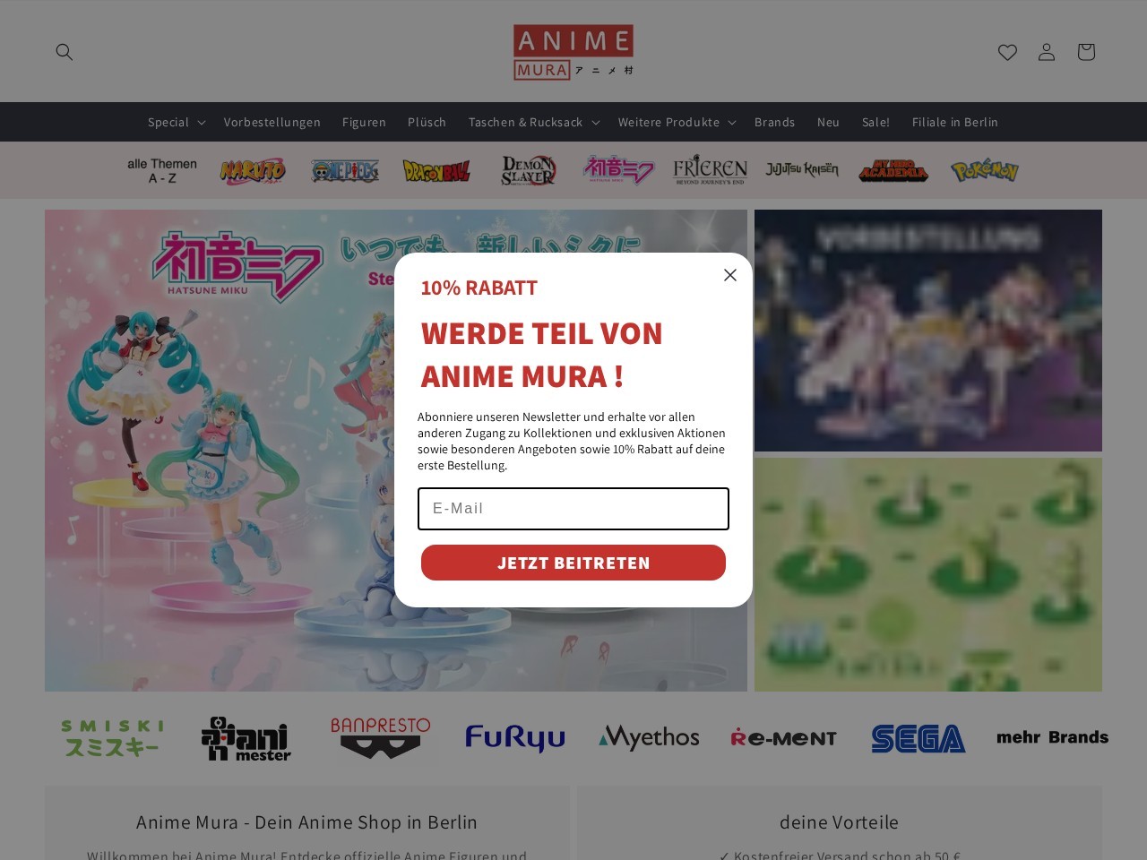 Anime Mura Steglitz — Website Preview