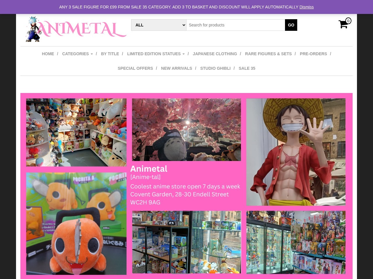 Animetal — Website Preview