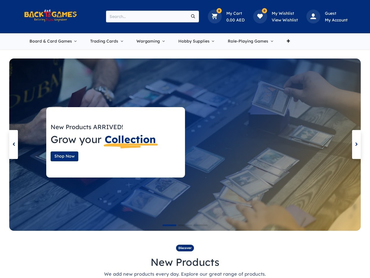 Back to Games - Town Center Jumeirah — Website Preview