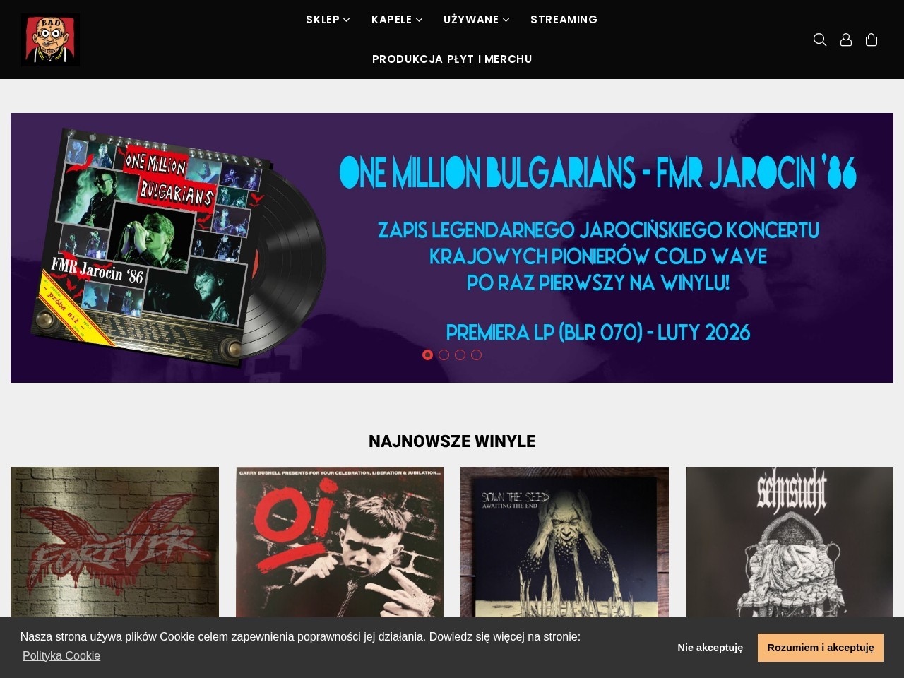 Bad Look Records — Website Preview