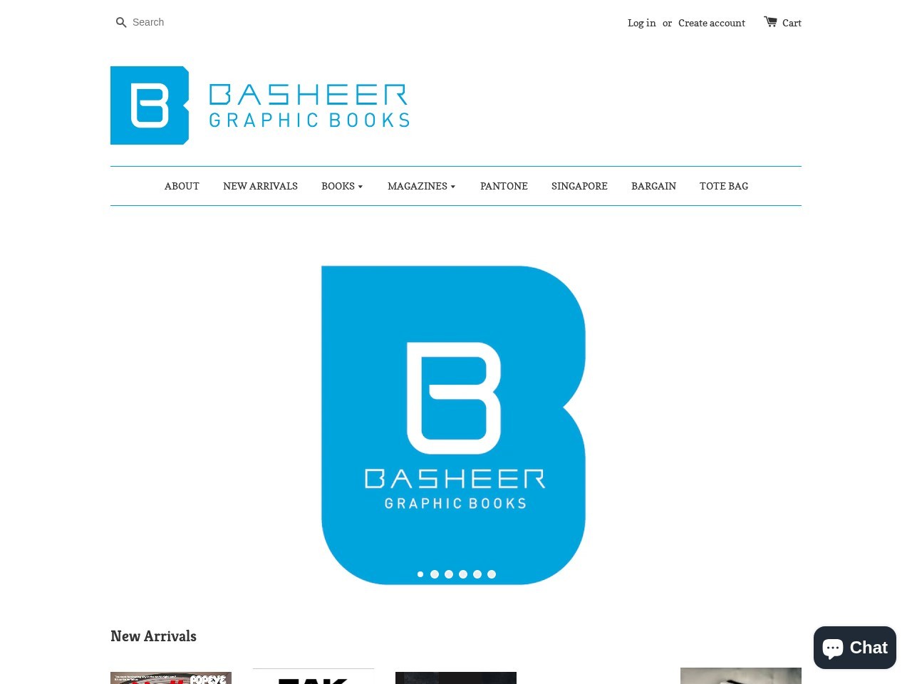 Basheer Graphic Books — Website Preview