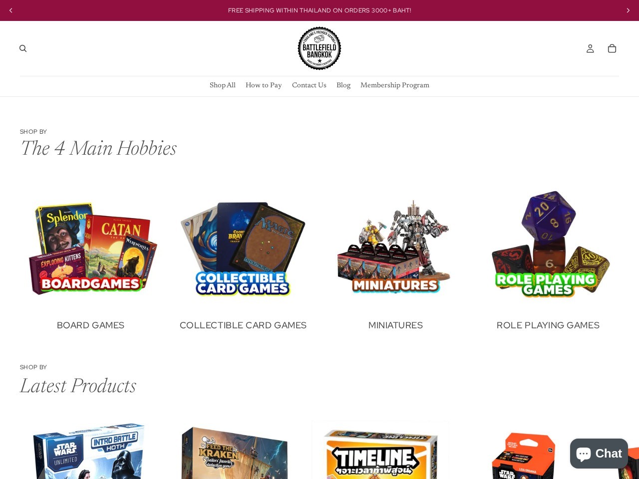 Battlefield Bangkok โ Website Preview