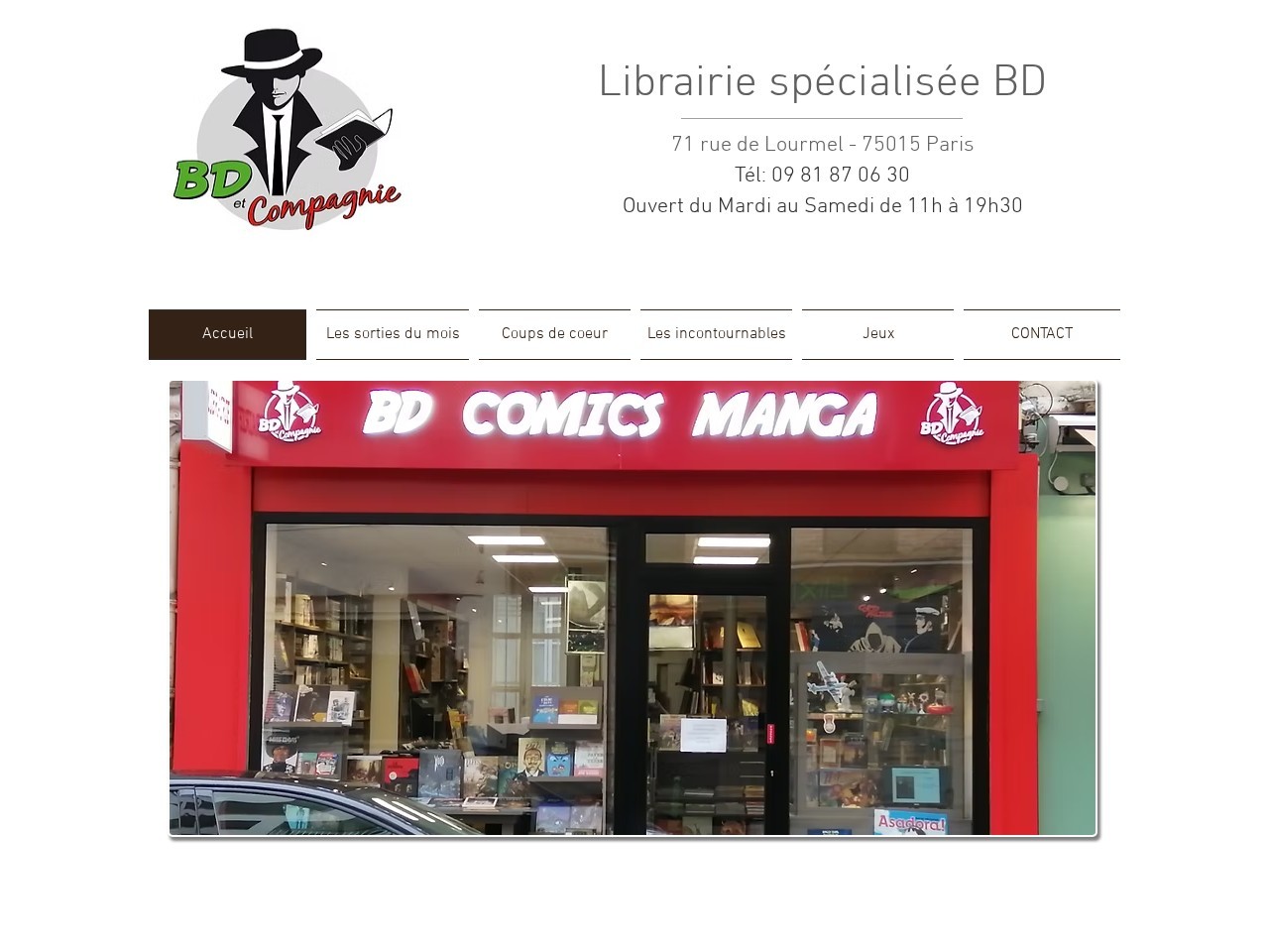 BD et Compagnie — Website Preview