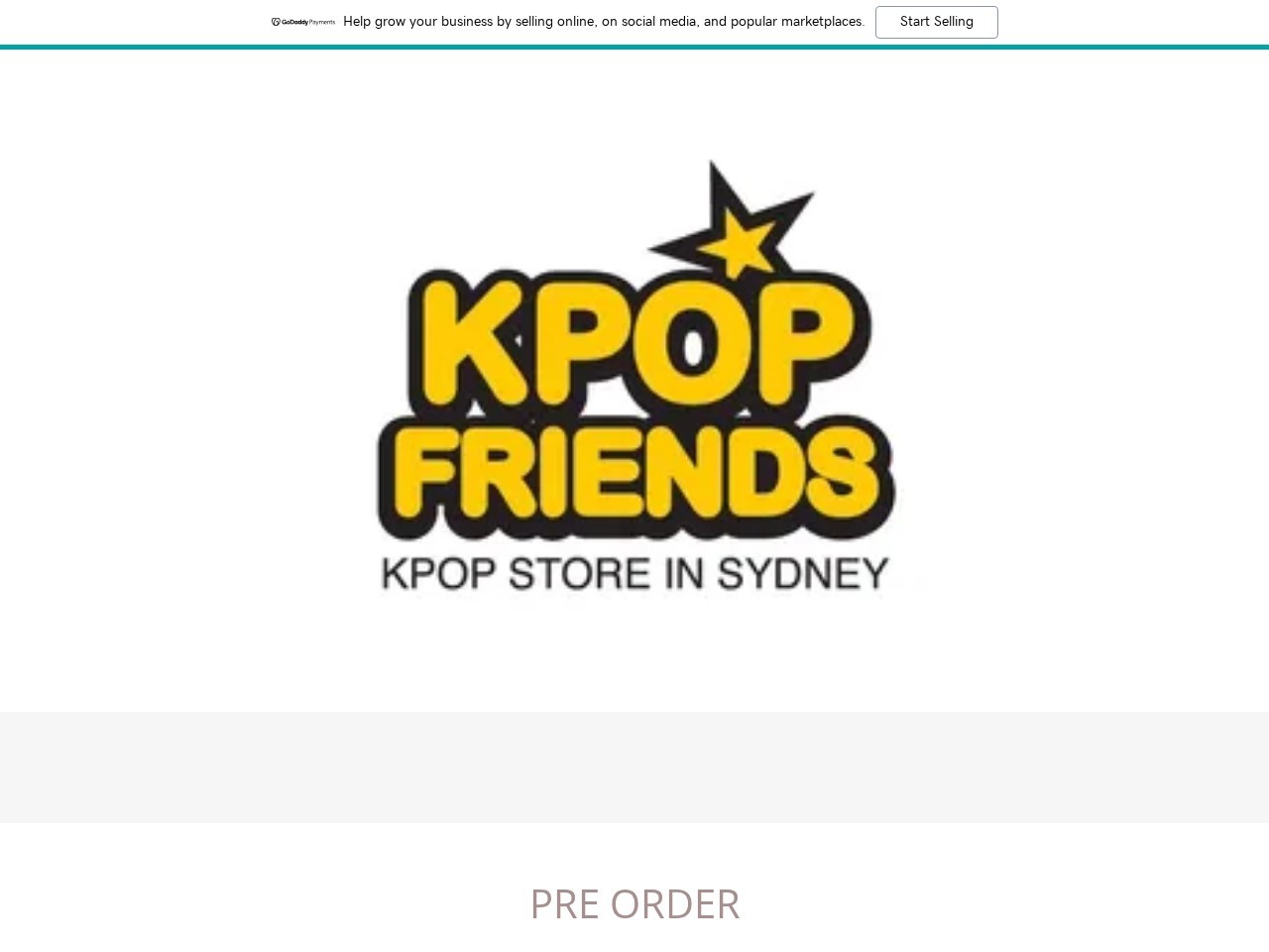 Kpopfriends — Website Preview