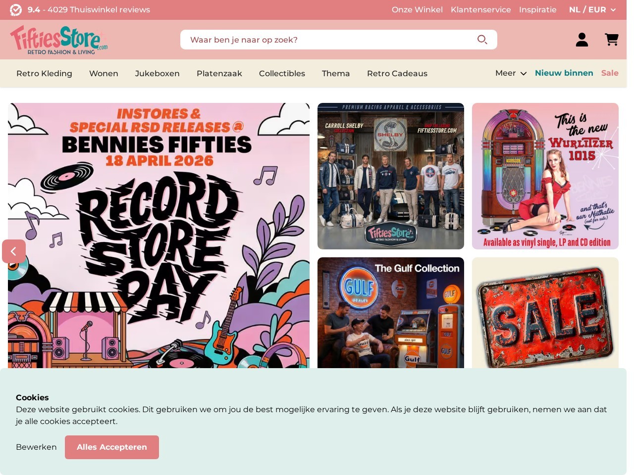 Bennies Fifties Hague โ Website Preview