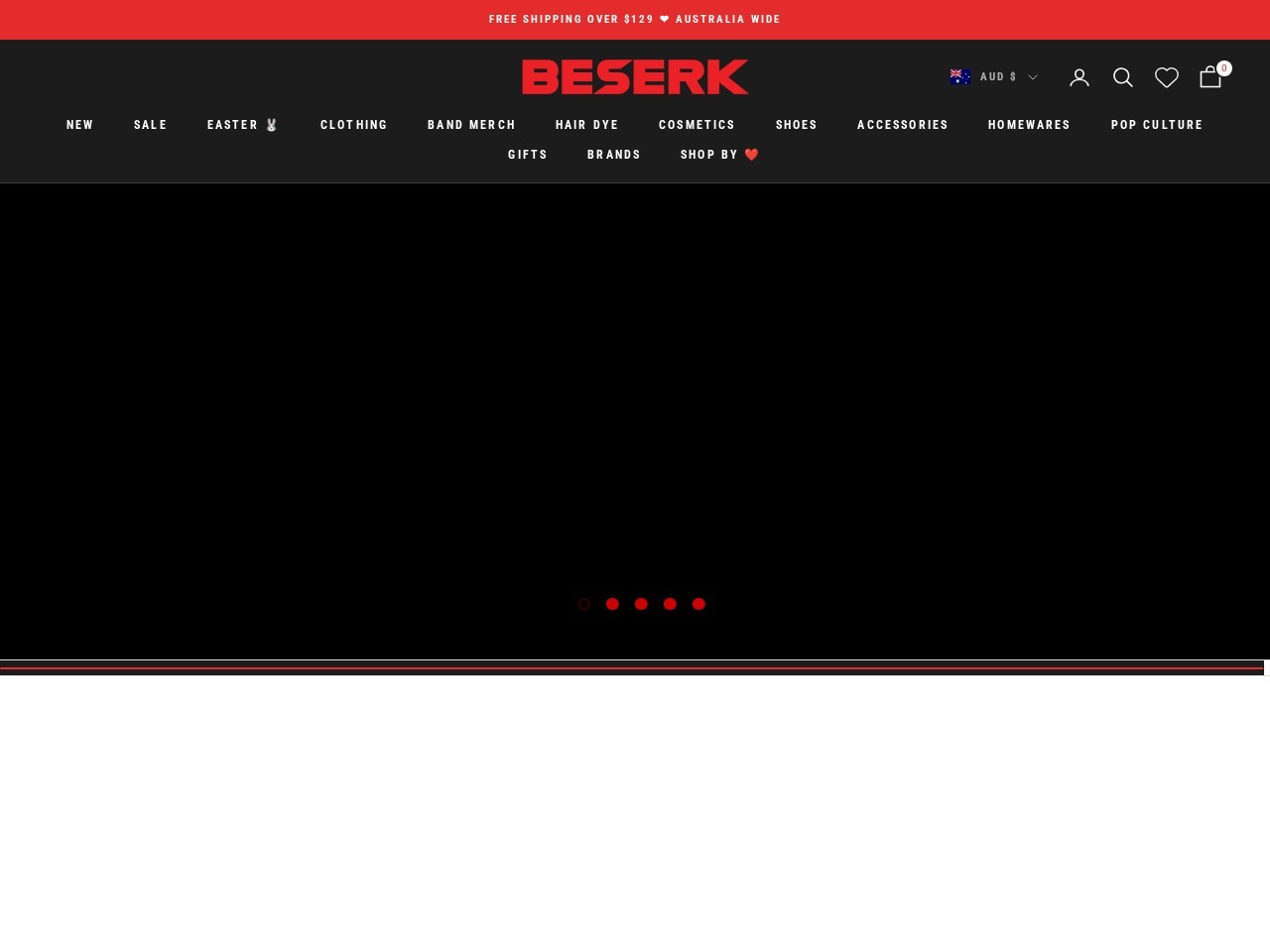 Beserk — Website Preview