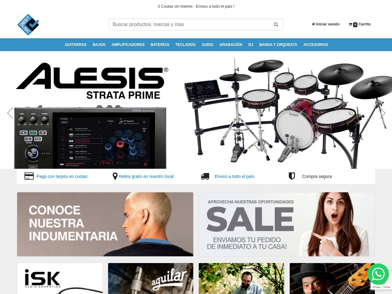 Best Music y Best Music Urbano — Website Preview