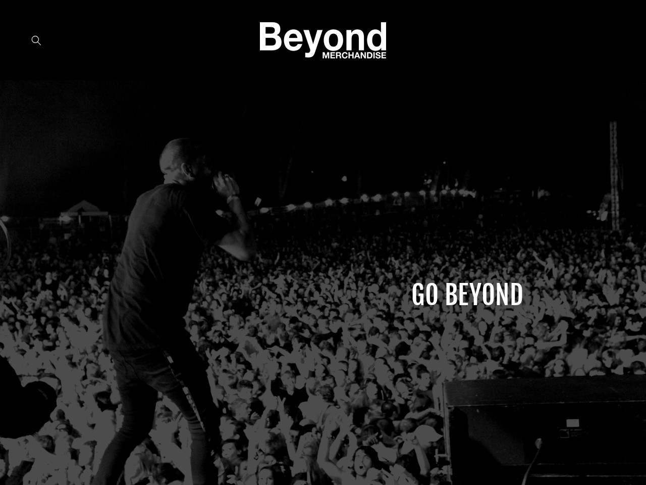 Beyond Merchandise Ltd — Website Preview