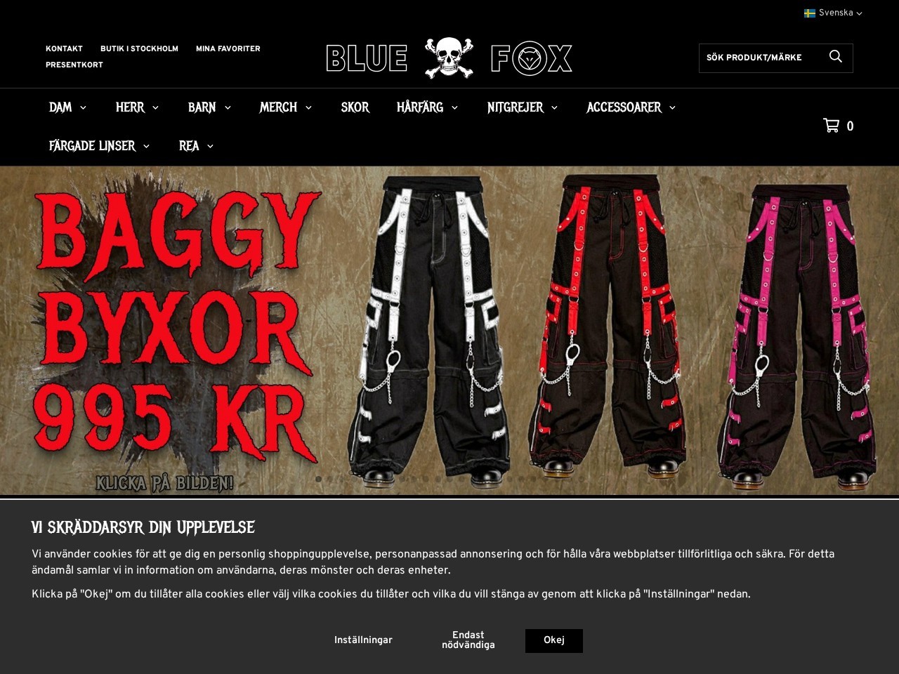 Blue Fox — Website Preview