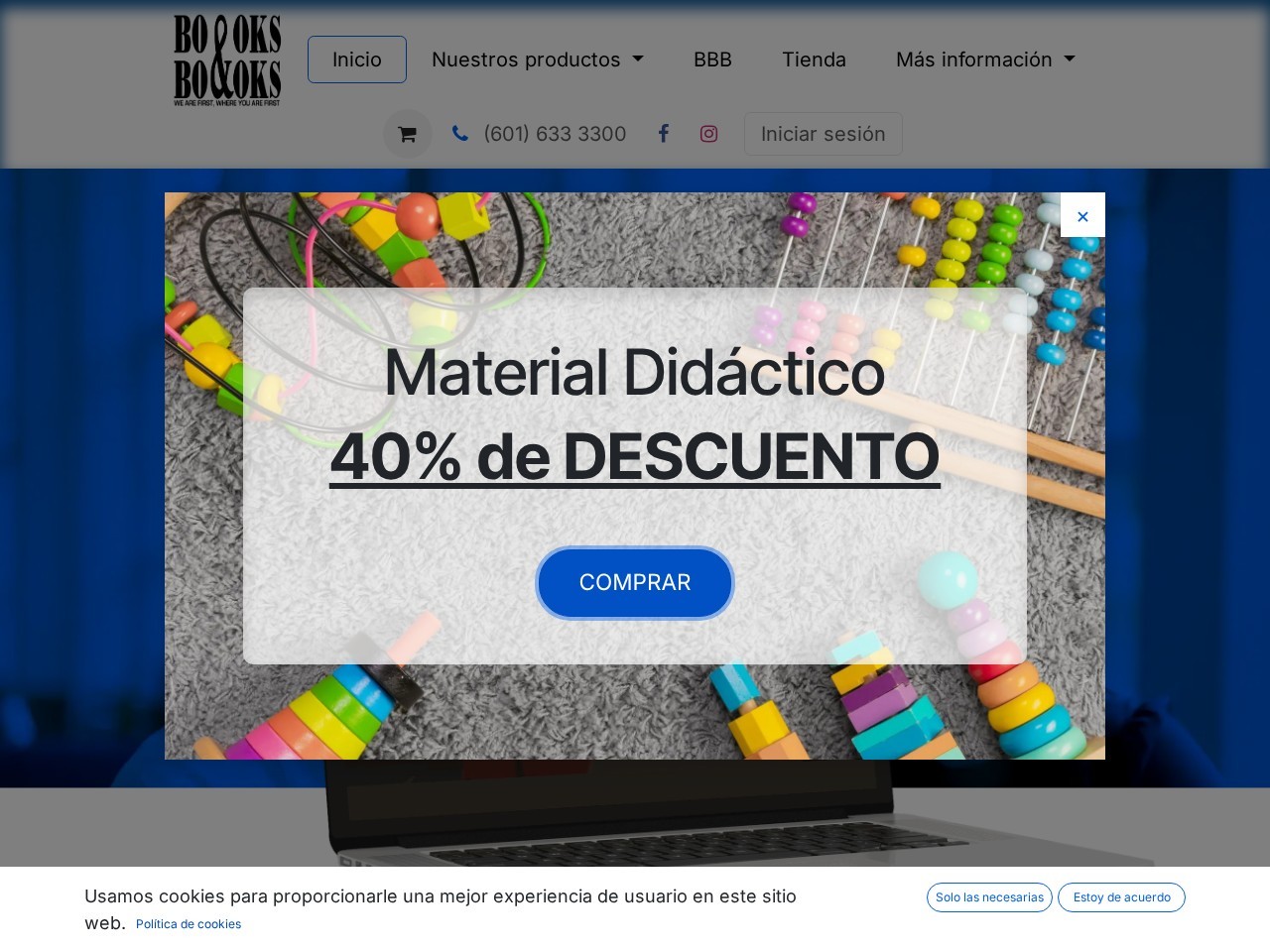 Books & Books Bogotá — Website Preview