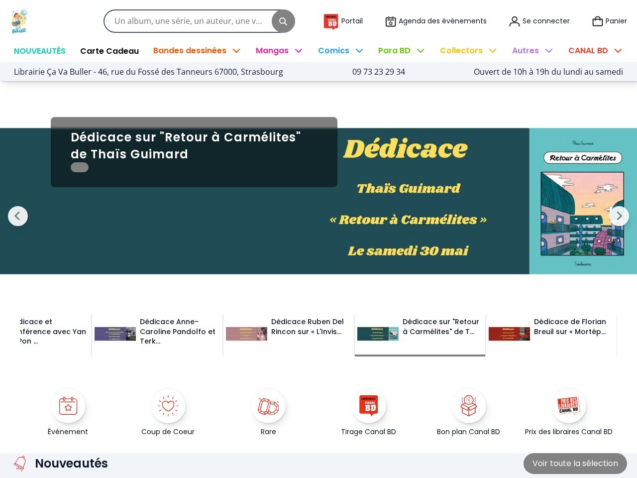 Ca Va Buller — Website Preview