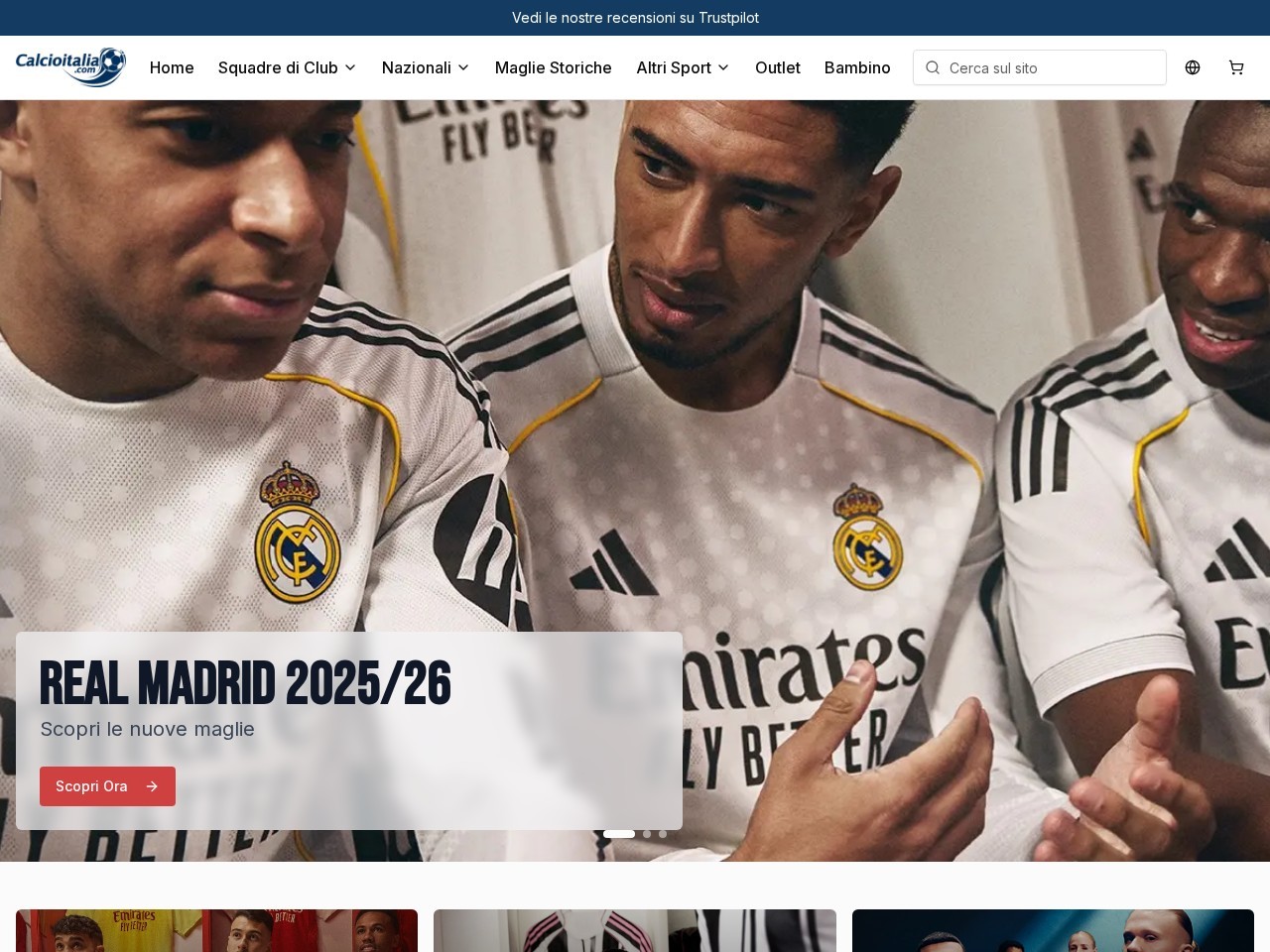 Calcioitalia.com — Website Preview