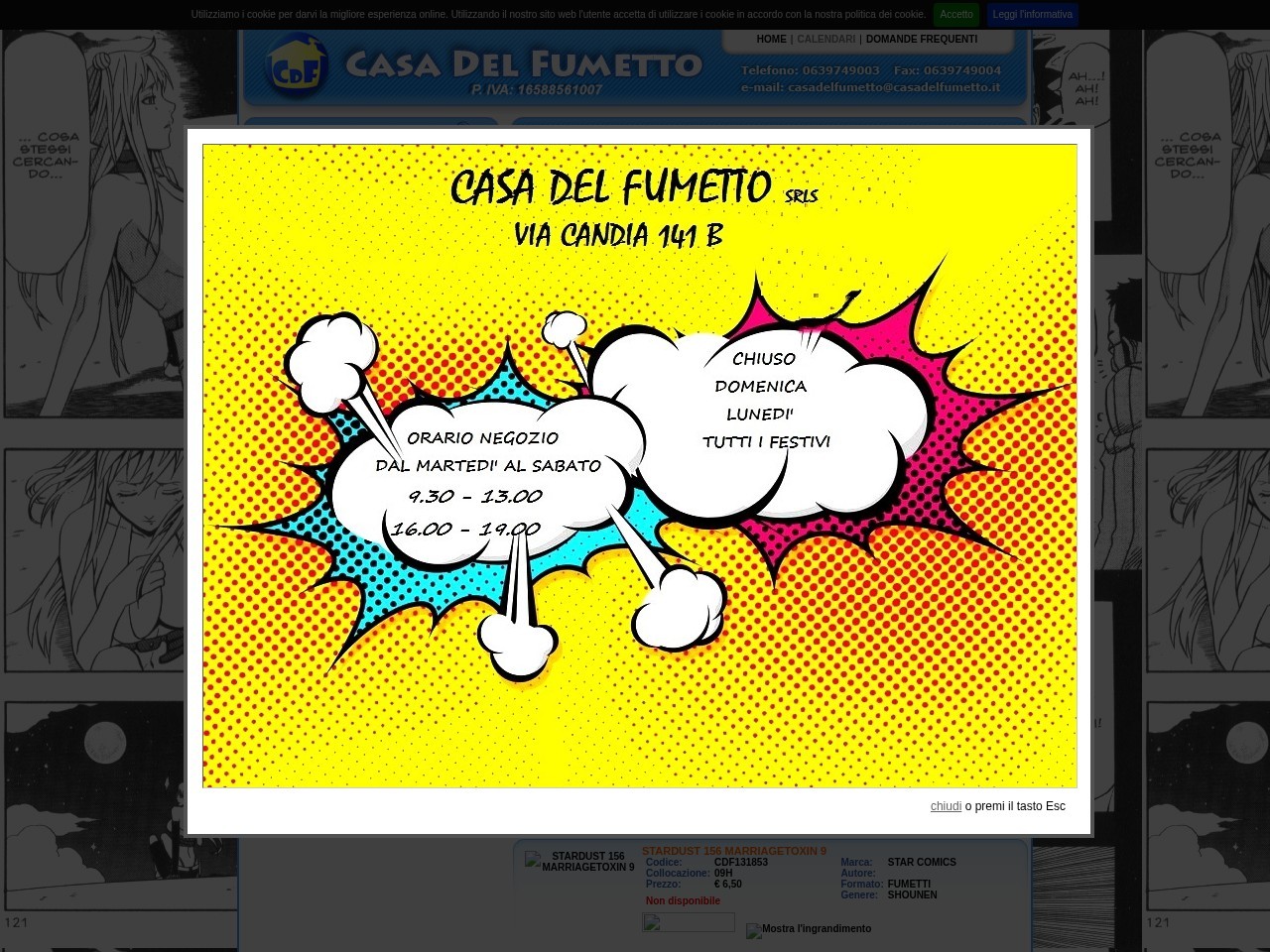 Casa del Fumetto srls โ Website Preview