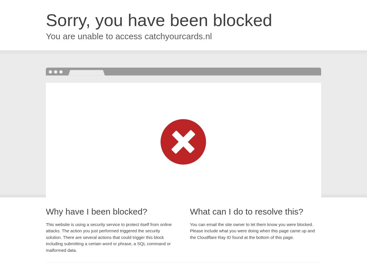 CatchYourCards — Website Preview