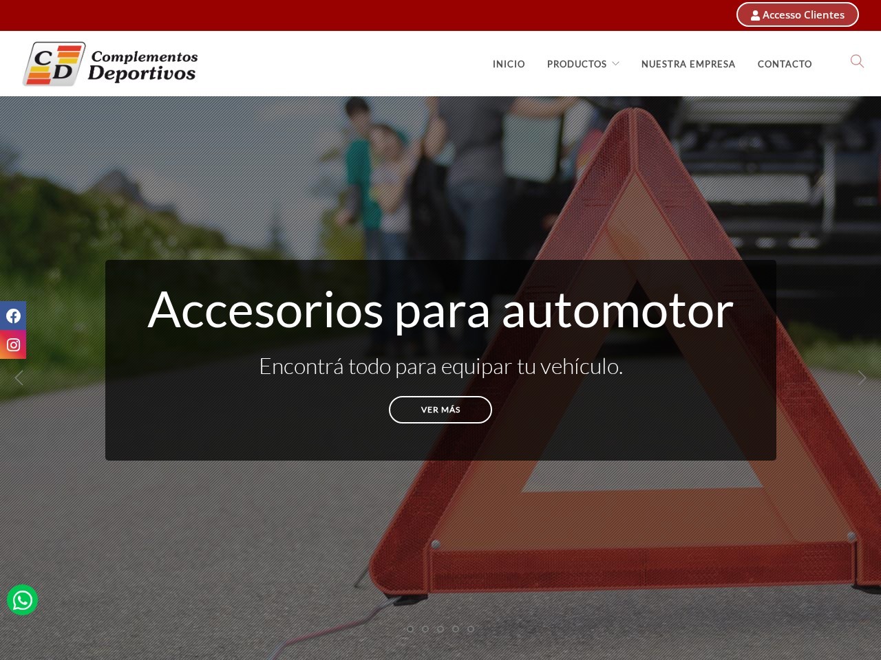 CD Sports Supplements — Website Preview