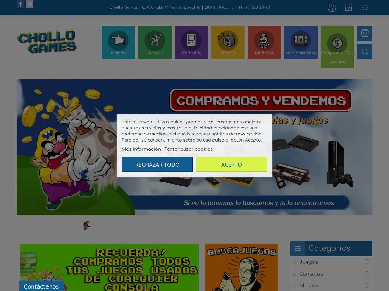 Chollo Games โ Website Preview