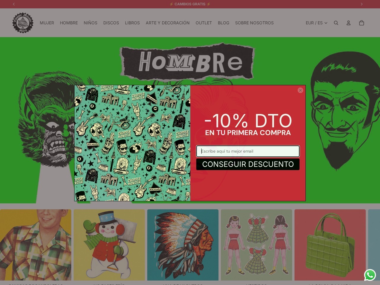 Chopper Monster — Website Preview