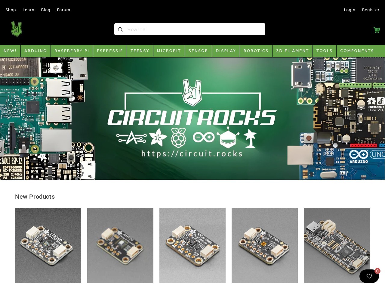 Circuitrocks | Arduino & Raspberry Pi Shop Philippines — Website Preview