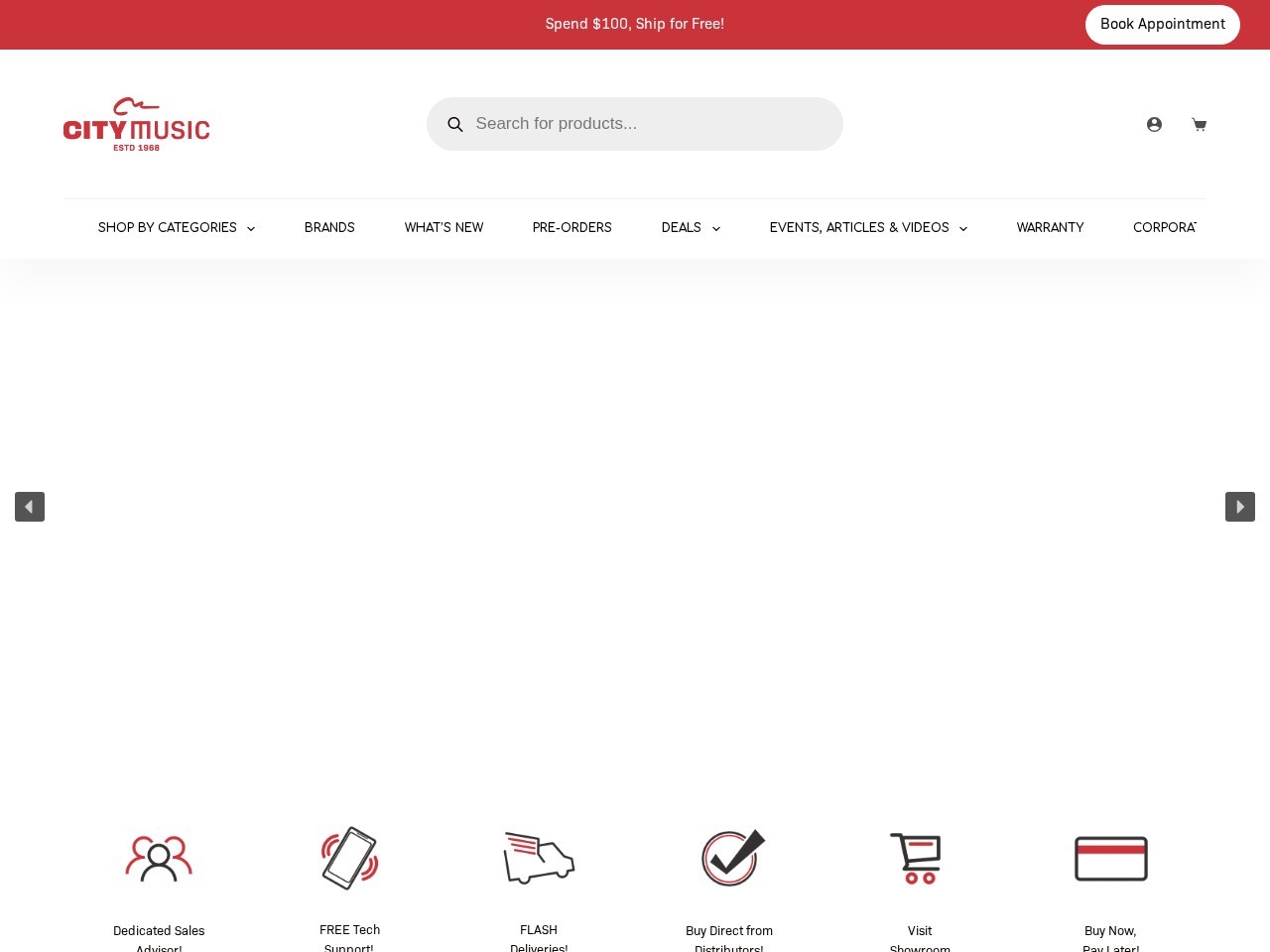 City Music Co Pte Ltd — Website Preview