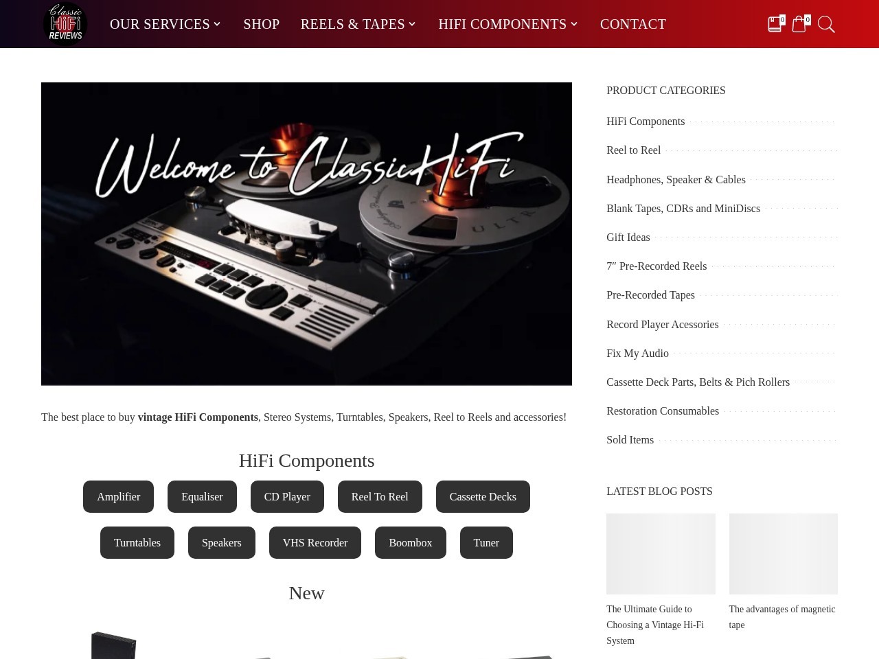 Classic HiFi Australia — Website Preview