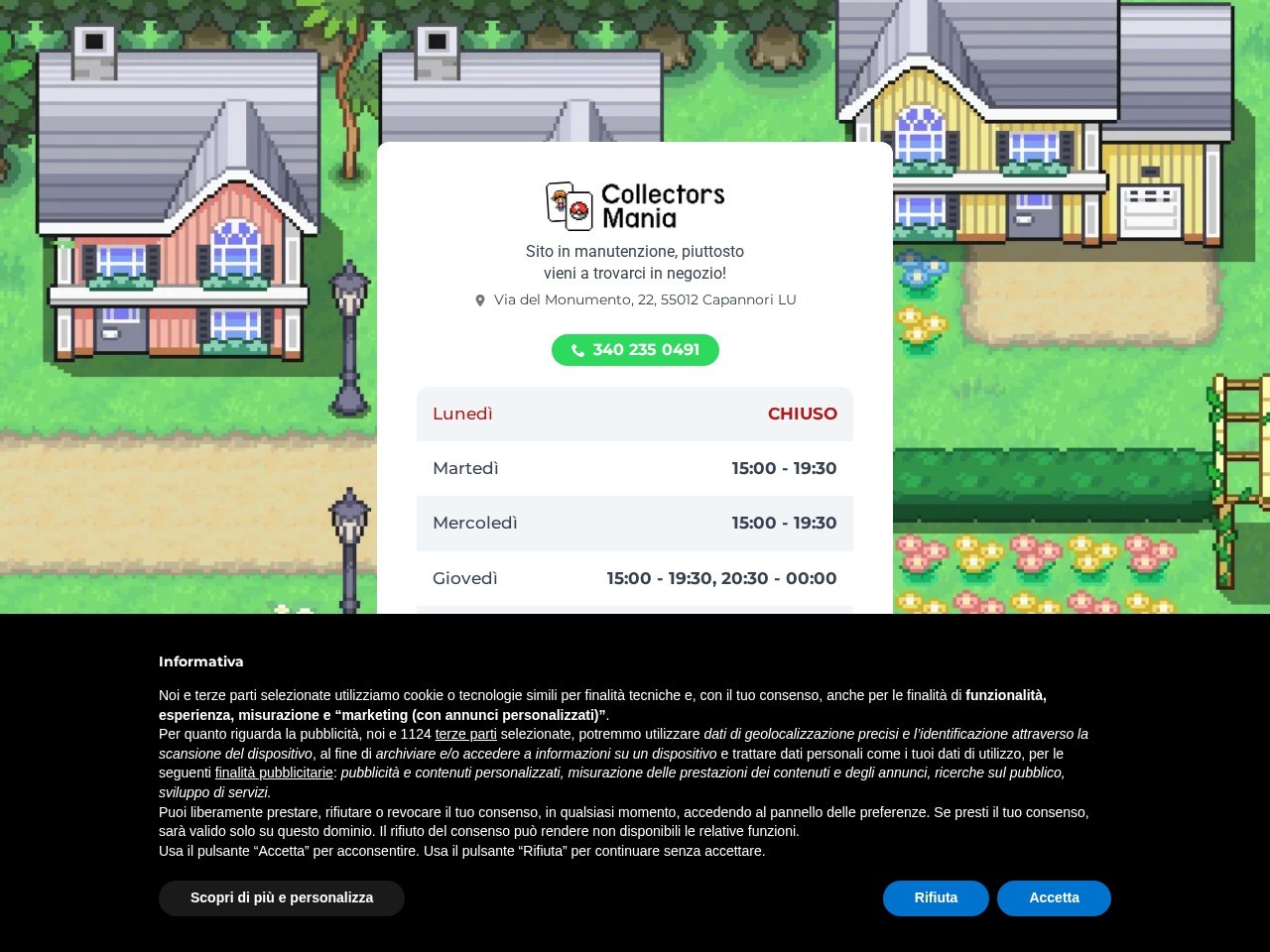 Collectors Mania โ Website Preview