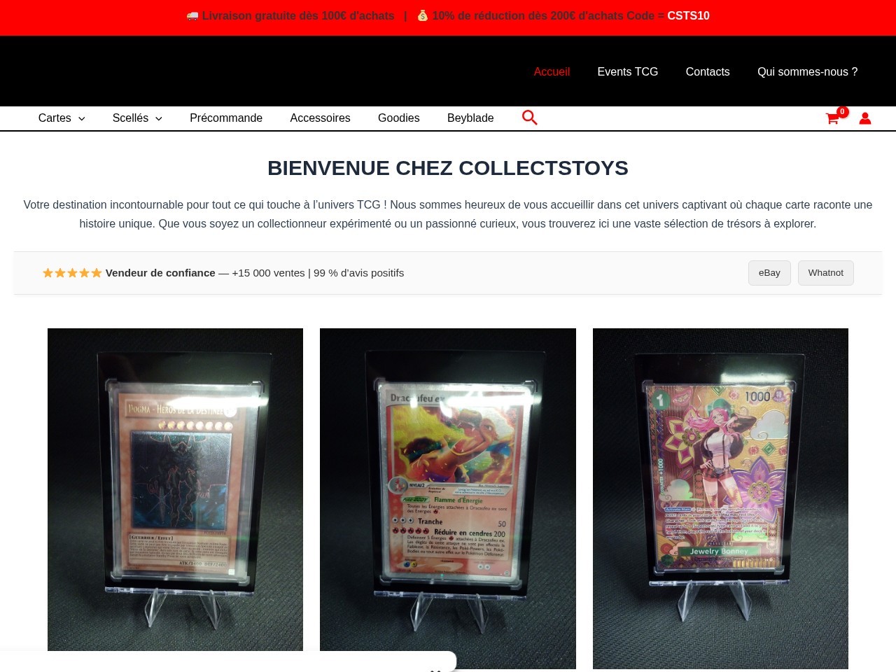 CollectsToys SAS — Website Preview