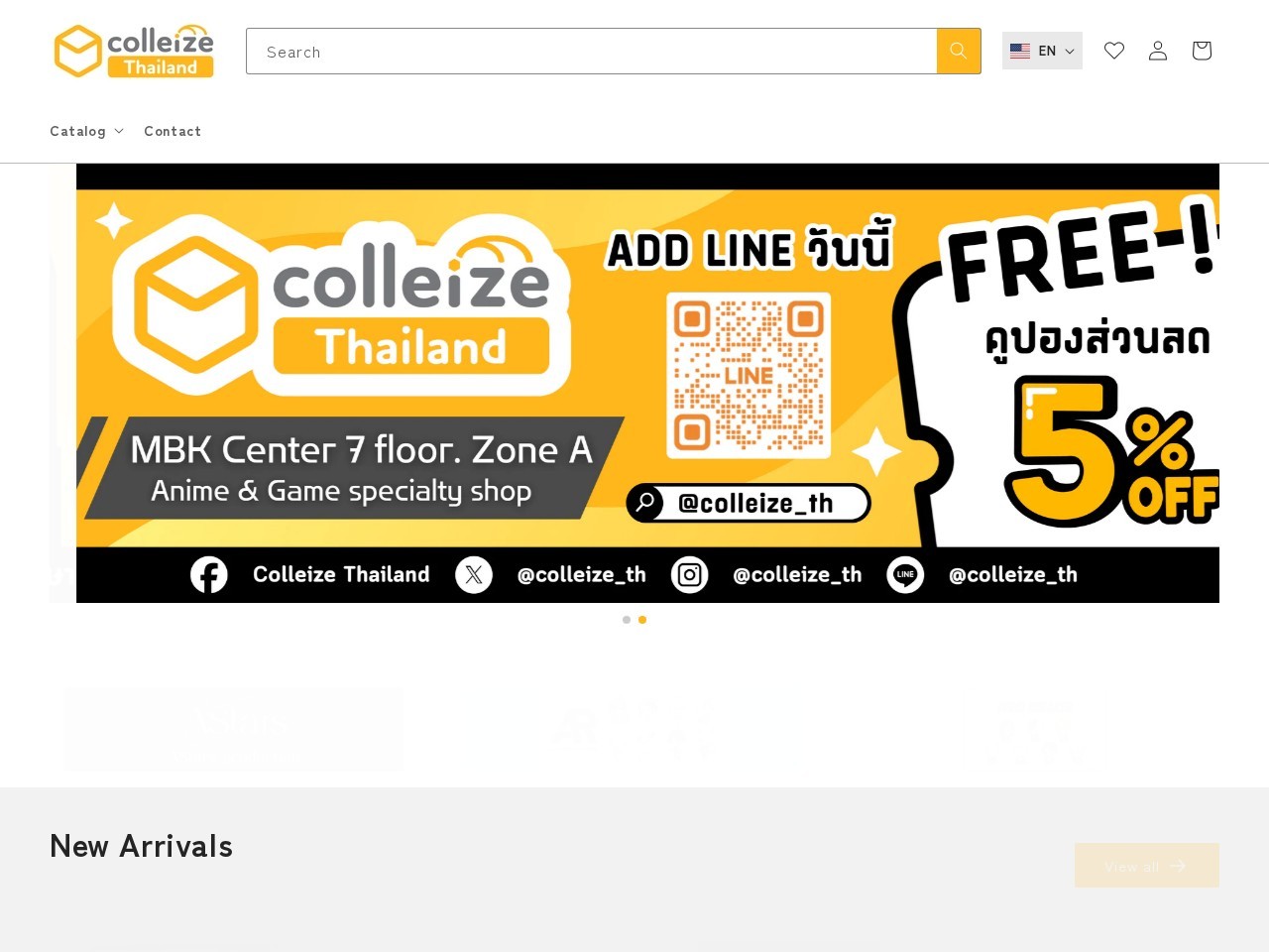 colleize Thailand @MBK Center โ Website Preview