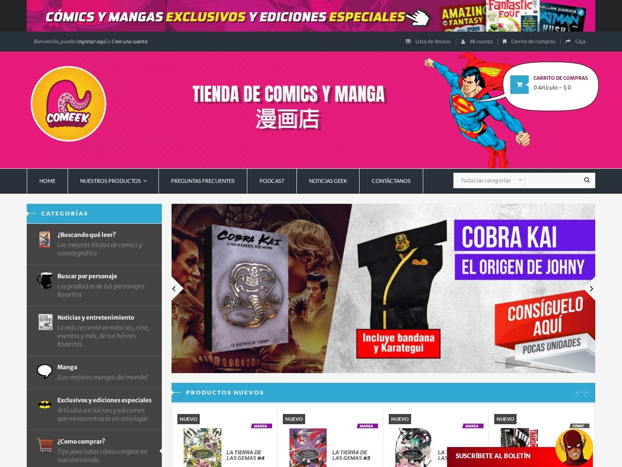 Comeek — Website Preview