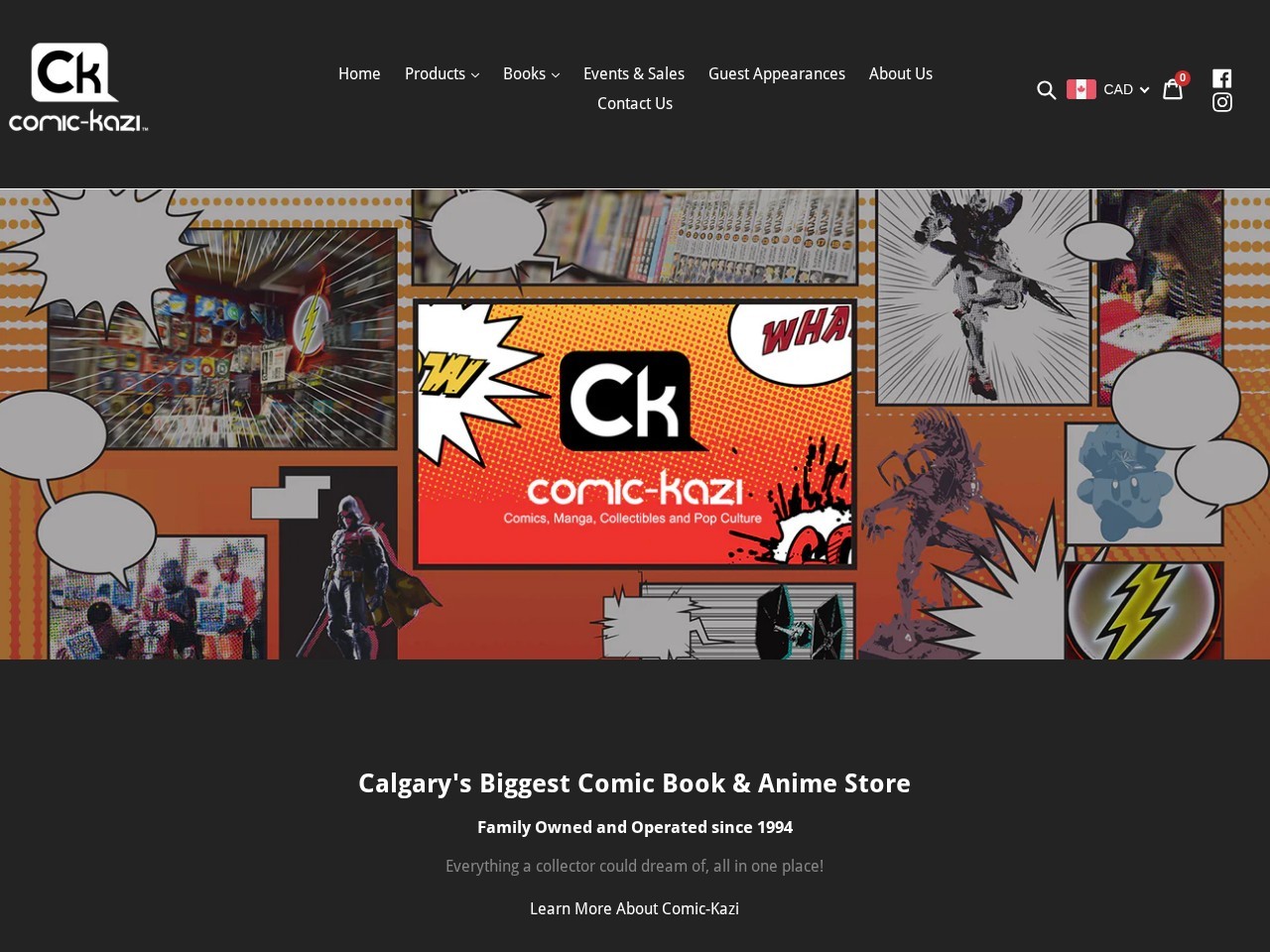 Comic-Kazi — Website Preview