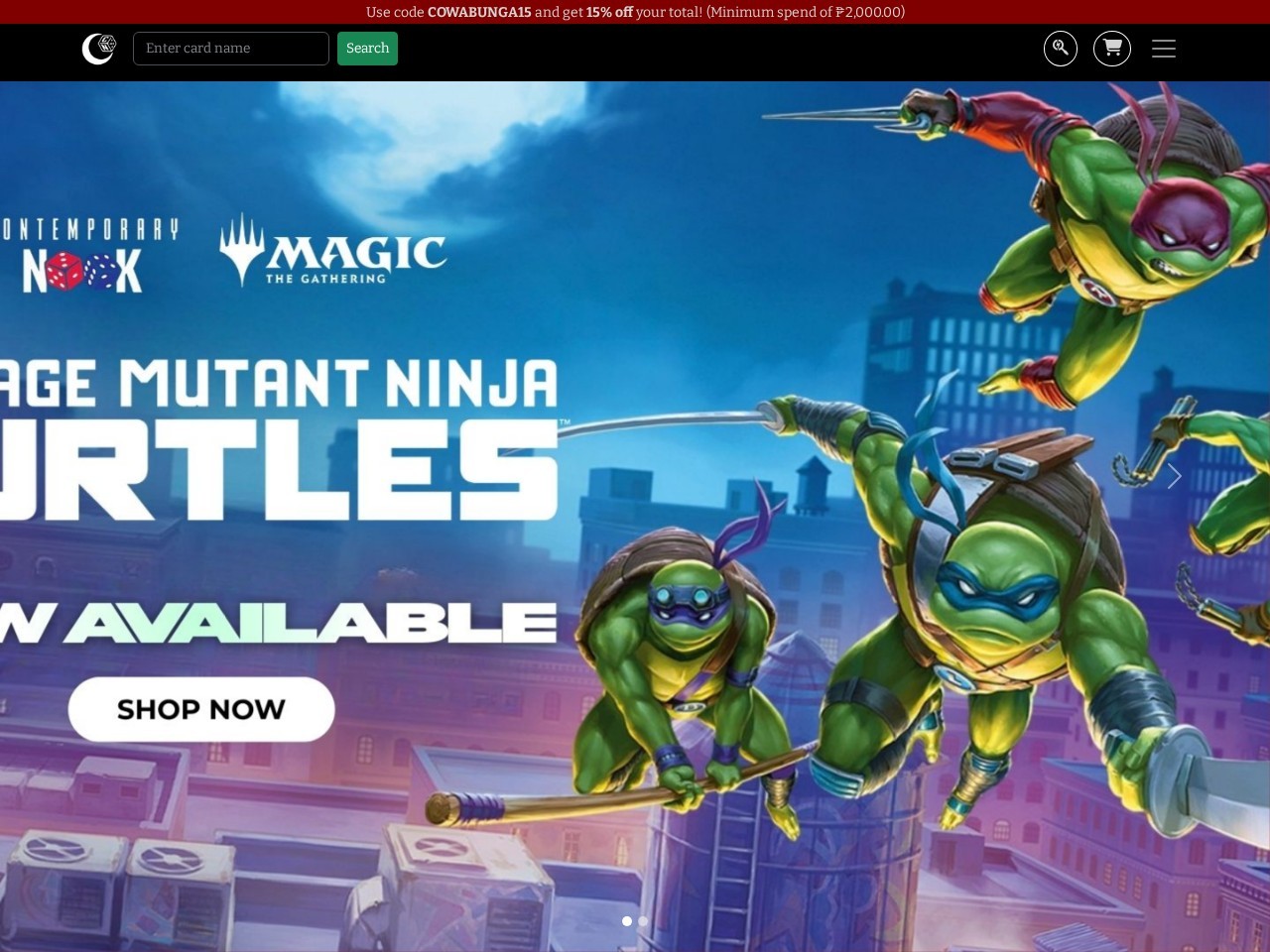 Contemporary Nook — Website Preview