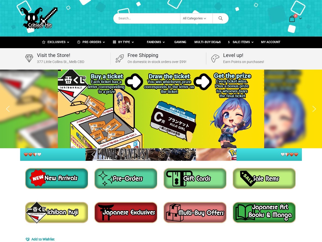 Critical Hit โ Website Preview