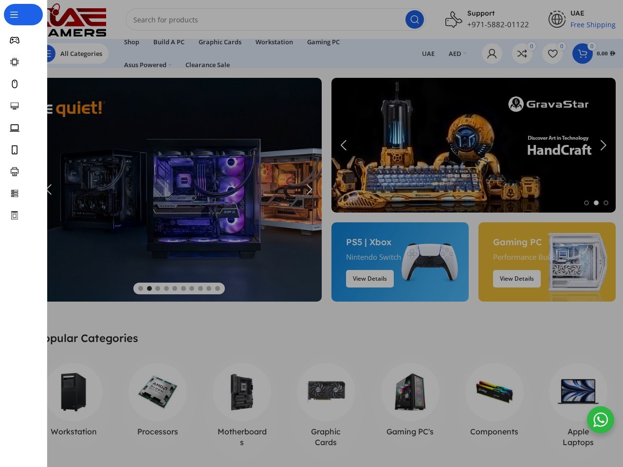 Dakat Computer Trading LLC | UAEGamers – Gaming PC UAE — Website Preview